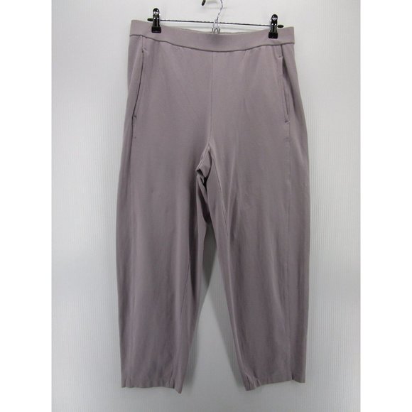 Eileen Fisher Pants Small Leggings Wide Leg Pull On Crop Organic * - Picture 1 of 10